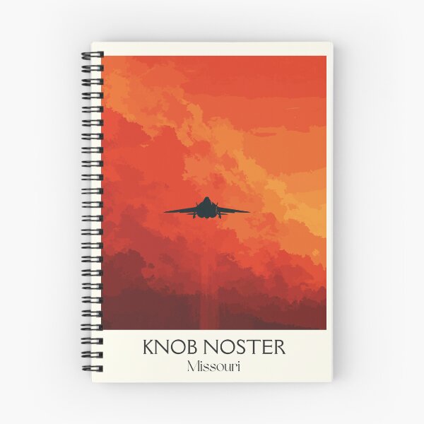 Item preview, Knob Noster Missouri Vintage Poster | State Park Art Print | Whiteman Air Force Base Area Decor designed and sold by TuncGK.