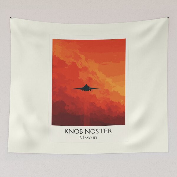 Item preview, Knob Noster Missouri Vintage Poster | State Park Art Print | Whiteman Air Force Base Area Decor designed and sold by TuncGK.