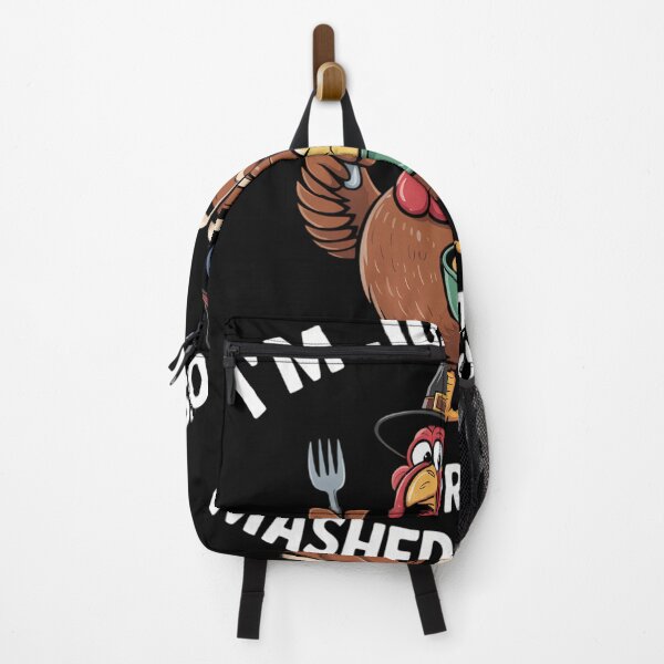 Item preview, I_m Just Here For The Mashed Potatoes Thanksgiving Turkey designed and sold by WalshDrawnLaugh.