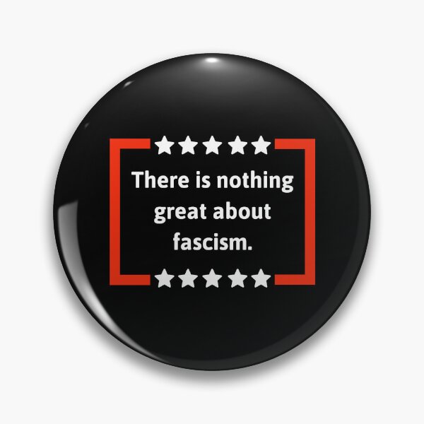 Item preview, There is nothing great about fascism  designed and sold by Rachel the Artist .
