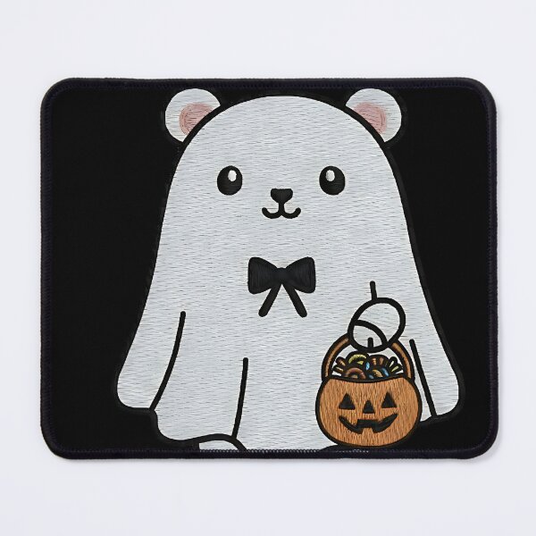 Item preview, Halloween Polar Bear Ghost Costume Cute Spooky Animal Trick or Treat Pumpkin designed and sold by ArtDesignTp.