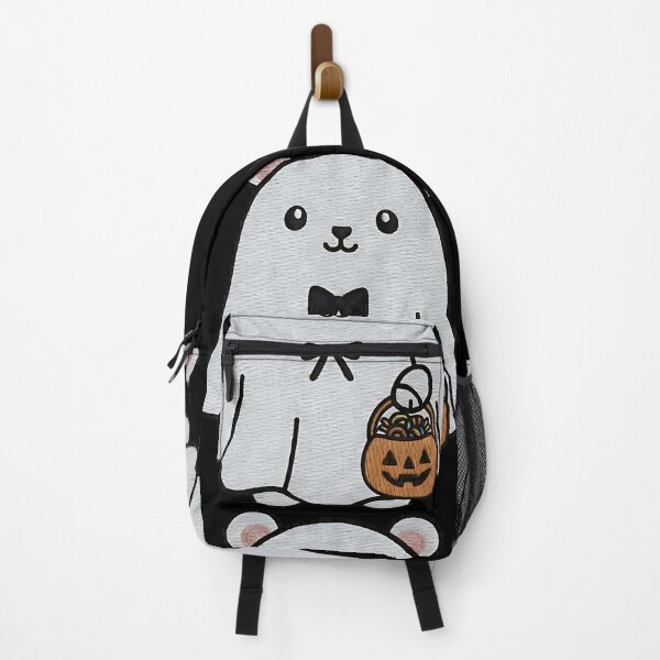 Item preview, Halloween Polar Bear Ghost Costume Cute Spooky Animal Trick or Treat Pumpkin designed and sold by ArtDesignTp.