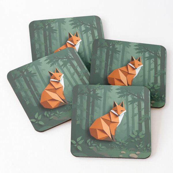 Item preview, Origami Style Fox designed and sold by sharon1210.