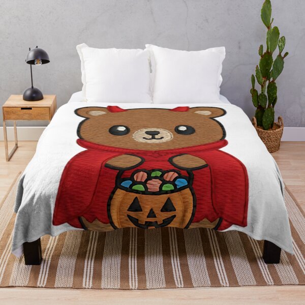 Item preview, Halloween Bear Devil Costume Cute Spooky Animal Trick or Treat Pumpkin designed and sold by ArtDesignTp.