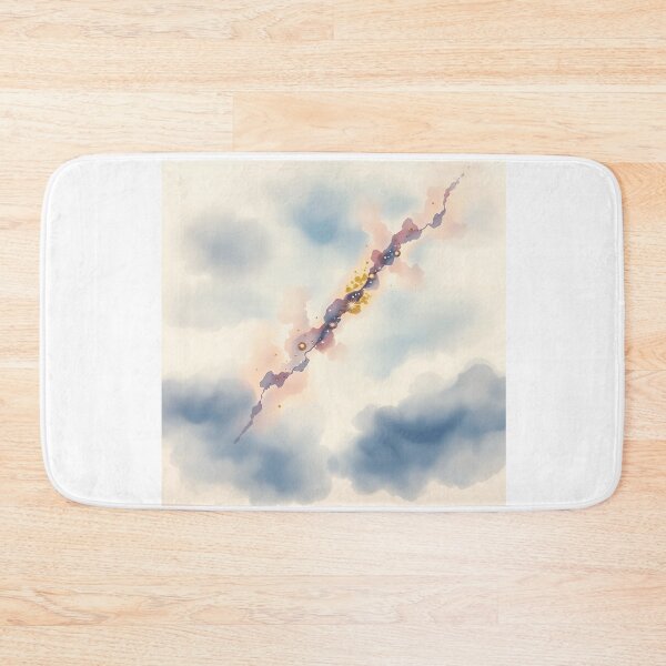 Item preview, Watercolor Comet Galaxy Scene designed and sold by sharon1210.