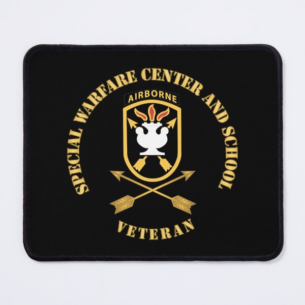 Item preview, SOF - JFK Special Warfare Center - School SSI w Branch - Veteran wo Backgrnd X 300 designed and sold by Military Insignia Products.