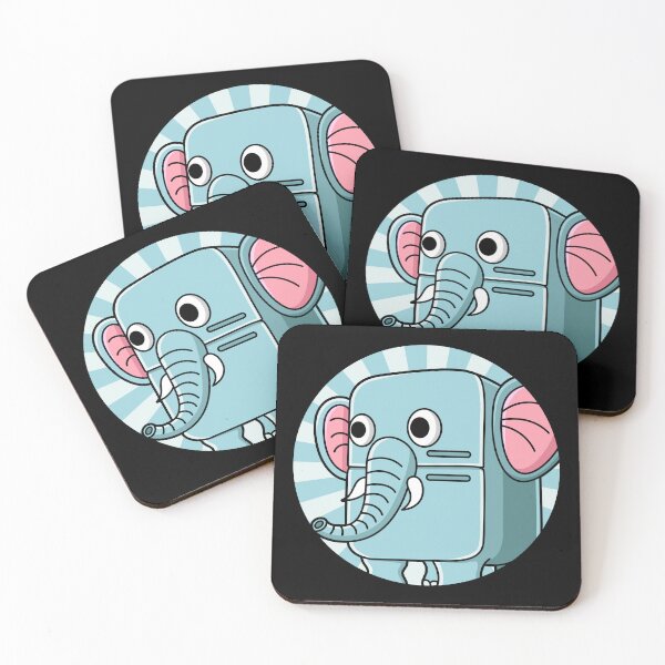 Item preview, Elefantino Frigofero Italian Brainrot Cute Character designed and sold by Kubala Designs.