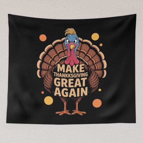 Item preview, Make Thanksgiving Great Again Funny Turkey designed and sold by savrmiller.