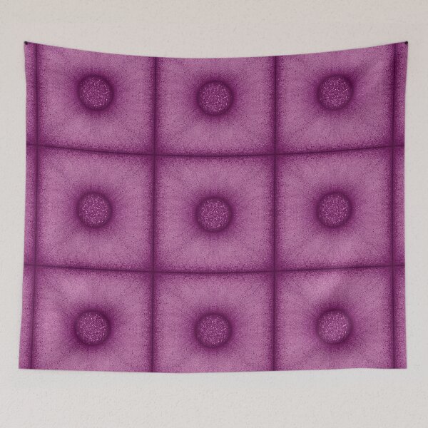Item preview, Pattern of "Poof" tile in plum color designed and sold by Cherevan.
