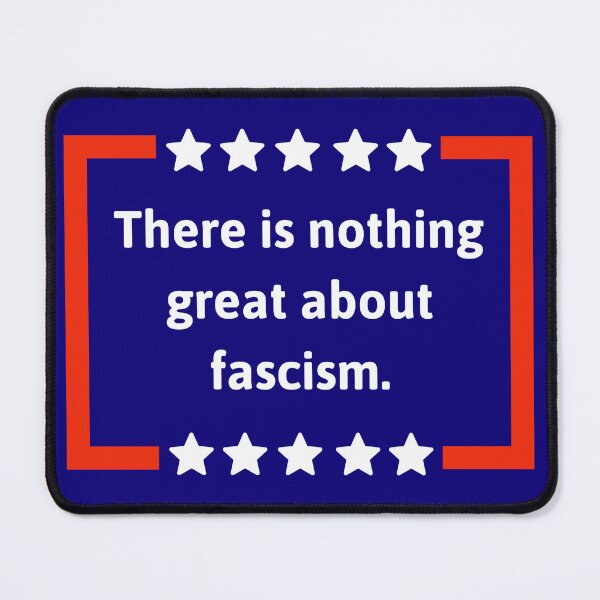 Item preview, There is nothing great about fascism designed and sold by Rachel the Artist .