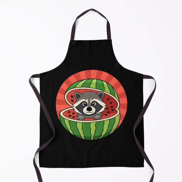 Item preview, Raccooni Watermelunni Italian Brainrot Cute Character designed and sold by Kubala Designs.