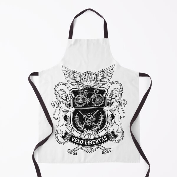 Item preview, Cycling Bicycle Coat Of Arms Funny Cyclist Heraldry Shield designed and sold by GrandeDuc.