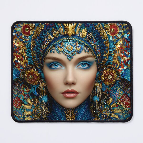 Item preview, Ornate Blue Headdress with Striking Features designed and sold by Artessie.