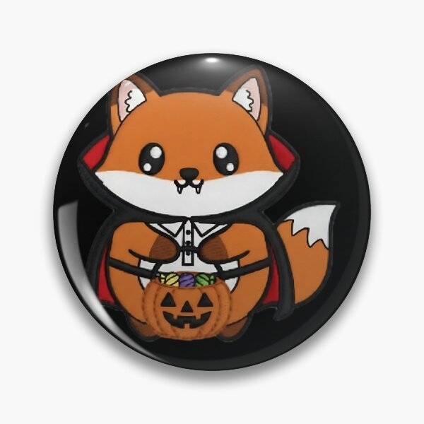 Item preview, Halloween Fox Vampire Costume Cute Spooky Woodland Animal Trick or Treat Pumpkin designed and sold by ArtDesignTp.