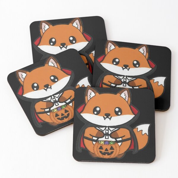 Item preview, Halloween Fox Vampire Costume Cute Spooky Woodland Animal Trick or Treat Pumpkin designed and sold by ArtDesignTp.