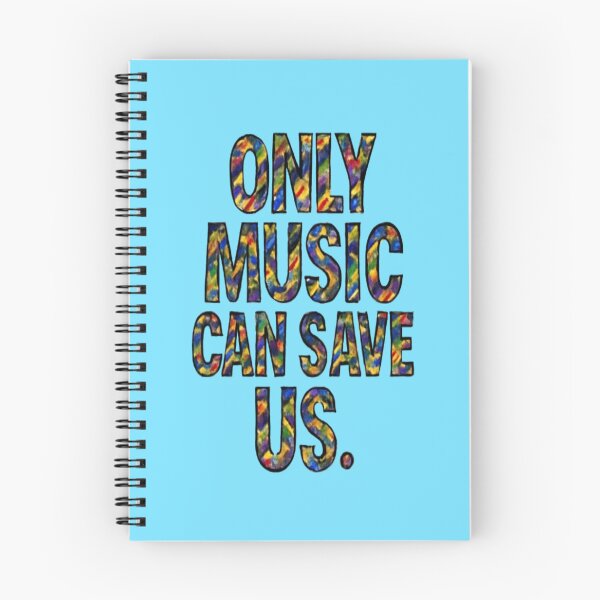 Item preview, Only Music Can Save Us Typography #1 designed and sold by creativerooney.
