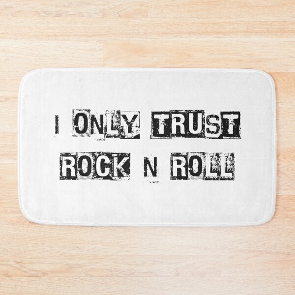 Item preview, I ONLY TRUST ROCK N ROLL designed and sold by oddwonders.