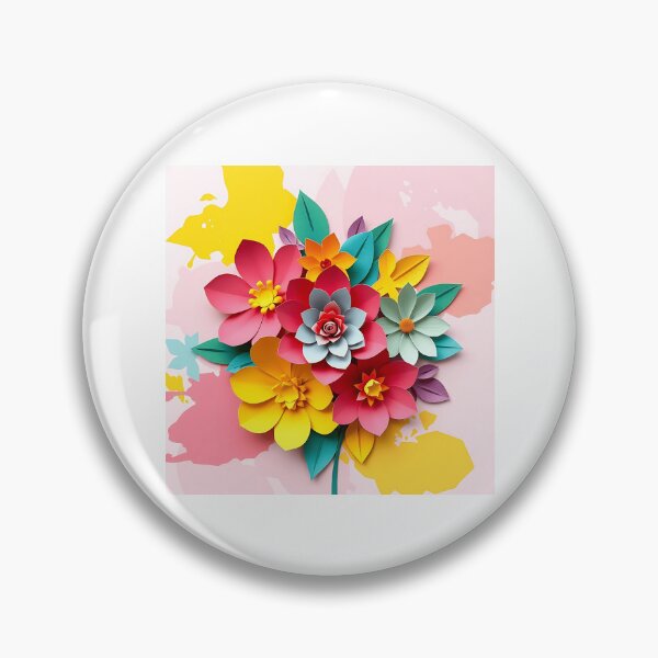 Item preview, Paper Collage Flower Bouquet designed and sold by sharon1210.