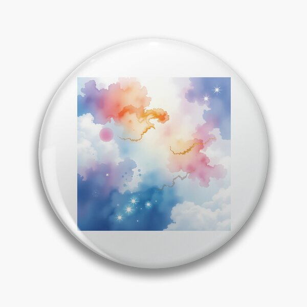 Item preview, Nebula-Inspired Watercolor Scene designed and sold by sharon1210.