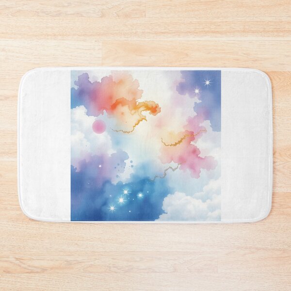 Item preview, Nebula-Inspired Watercolor Scene designed and sold by sharon1210.