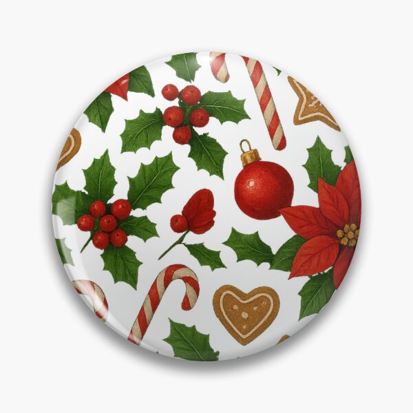 Item preview, festive elegant poinsettia designed and sold by MiciiDesign.
