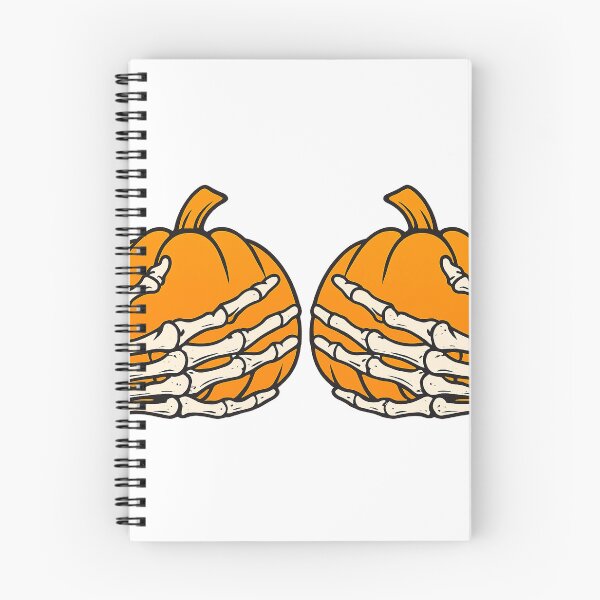 Item preview, Pumpkin Boobs Hands Skeleton designed and sold by Nelloo12.