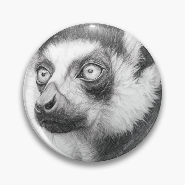 Item preview, Lemur Pencil Sketch designed and sold by Leon Woods Pencil Art.