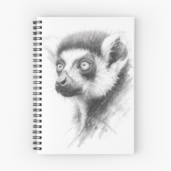 Item preview, Lemur Pencil Sketch designed and sold by Leon Woods Pencil Art.