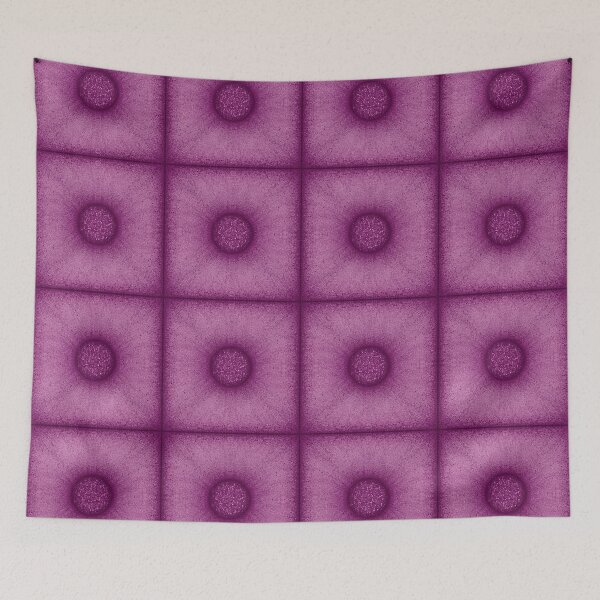 Item preview, Pattern of "Poof" tile in plum color designed and sold by Cherevan.