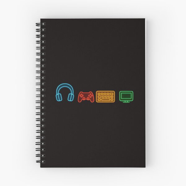 Item preview, Minimal Neon Gaming Setup Icons (Minimal Chest Print) designed and sold by W-Rm.
