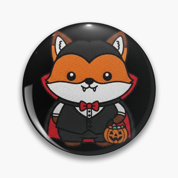 Item preview, Halloween Fox Vampire Costume Cute Spooky Woodland Animal Trick or Treat Pumpkin designed and sold by ArtDesignTp.
