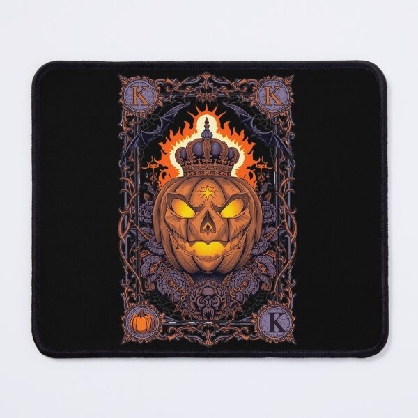 Item preview, King of Pumpkins – Halloween Playing Card Illustration designed and sold by Agart-Desing.