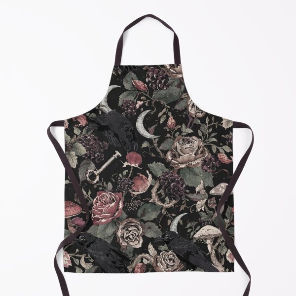 Item preview, Midnight Ivy – Dark Cottagecore Pattern designed and sold by Deezyned.