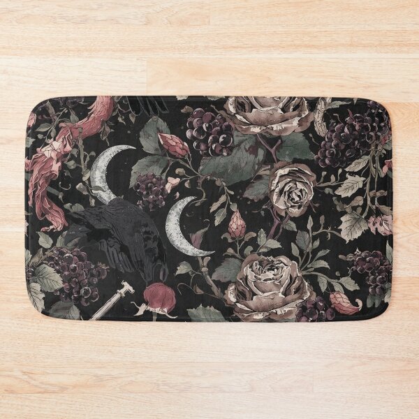Item preview, Midnight Ivy – Dark Cottagecore Pattern designed and sold by Deezyned.