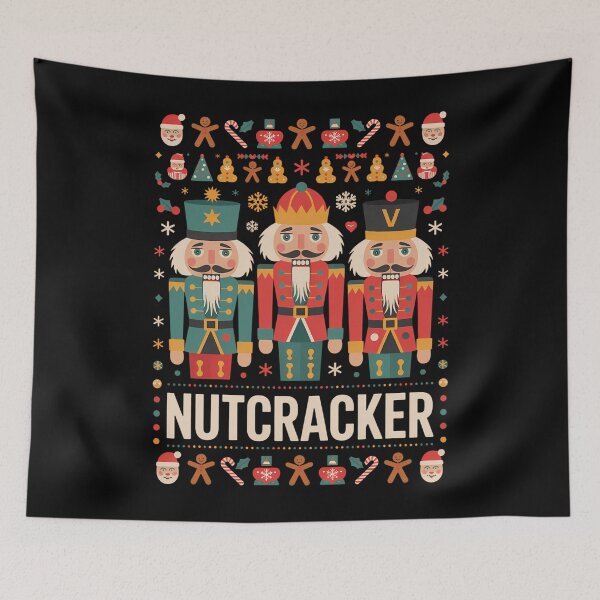 Item preview, Nutcracker Squad Funny Christmas Xmas designed and sold by savrmiller.