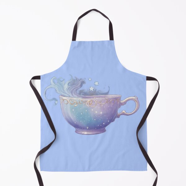 Item preview, Moonlight Tea Spell – Enchanted Pastel Teacup designed and sold by EtherealMoodboard.