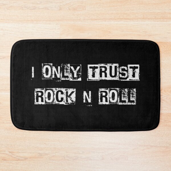 Item preview, I ONLY TRUST ROCK N ROLL designed and sold by oddwonders.