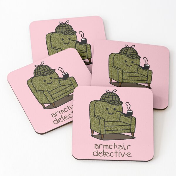 Item preview, Armchair Detective Pun designed and sold by ellenhenry.