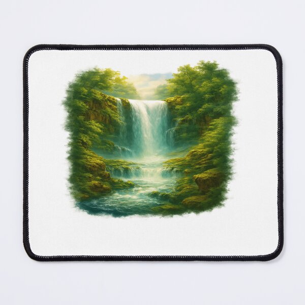 Item preview, Mystic Cascade – Waterfall Serenity designed and sold by ZeMa-JA.