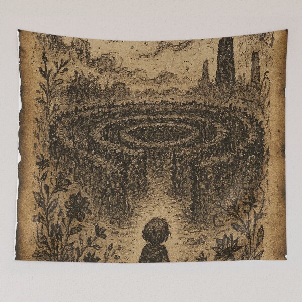 Item preview, Garden Maze designed and sold by AbstractAnom.