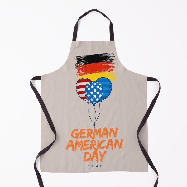 Item preview, German American Day 2025 – Friendship Celebration Flag Balloon Design designed and sold by trendplusco.