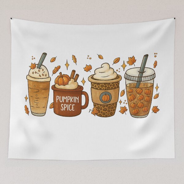 Item preview, fall coffee - SOBERDUK designed and sold by soberduck.
