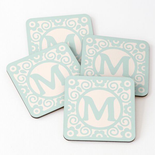 Item preview, LETTER BLOCK MINT - M designed and sold by purplepixel.