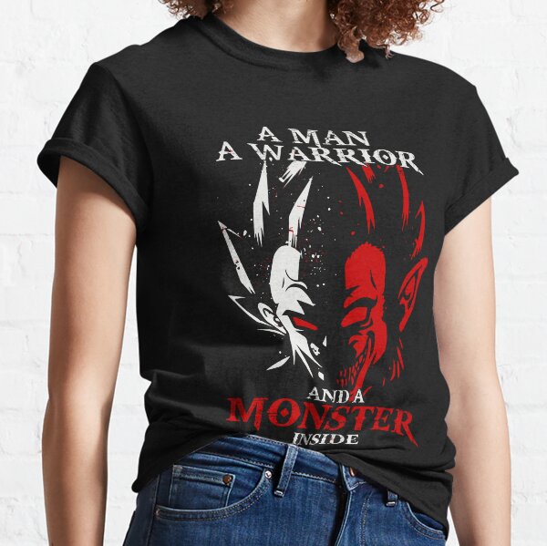 Funny Dragonball z Goku and Vegeta Tshirt - Monster Ape Saiyan Dragon Ball T-Shirt Classic T-Shirt