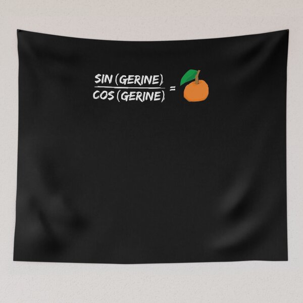 Item preview, Sine Cosine Tangent Tangerine Trig Math Joke Pun T-Shirt designed and sold by LookTwice.