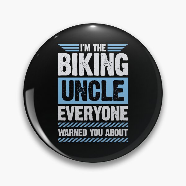 Artikelvorschau, I'm The Biking Uncle Everyone Warned You About entworfen und verkauft von Rock Paper T-Shirts.