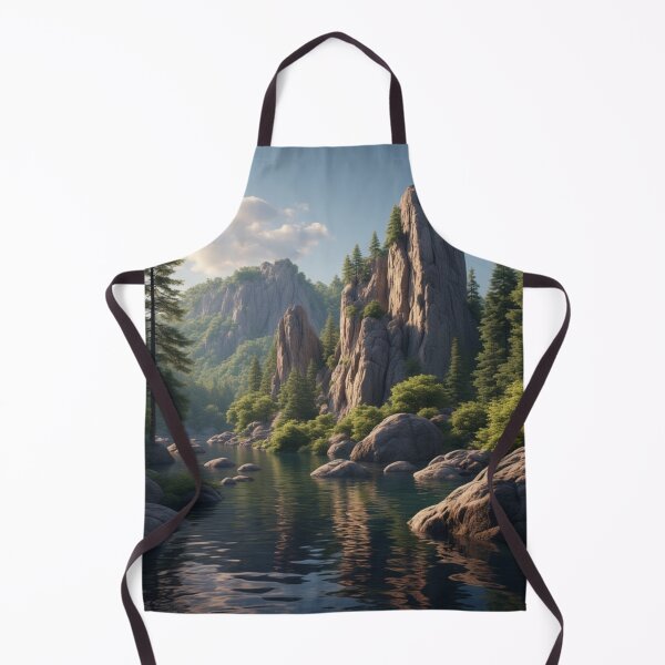 Item preview, “Majestic Flow – River Beneath Towering Stones designed and sold by NaomiRut.