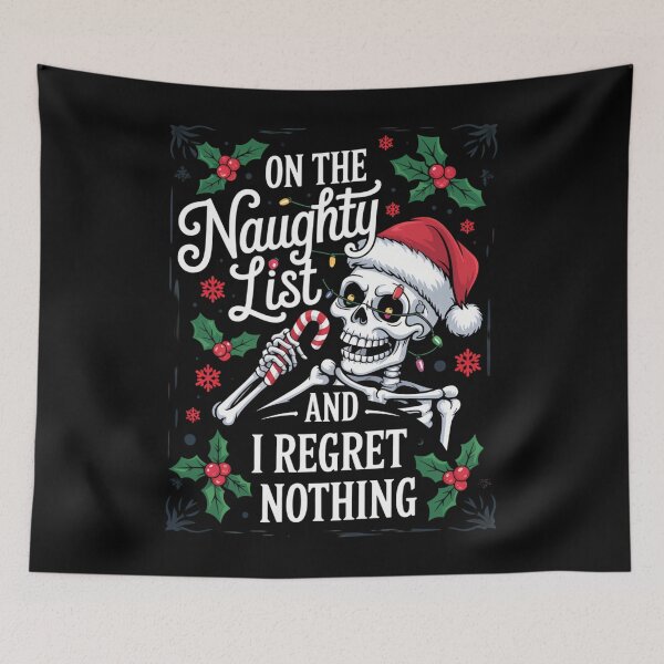Item preview, Skeleton Christmas Funny Xmas designed and sold by aidenpier.