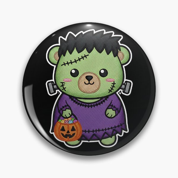 Item preview, Halloween Bear Frankenstein Costume Cute Spooky Animal Trick or Treat Pumpkin designed and sold by ArtDesignTp.