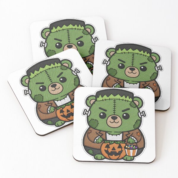 Item preview, Halloween Bear Frankenstein Costume Cute Spooky Monster Trick or Treat Pumpkin designed and sold by ArtDesignTp.